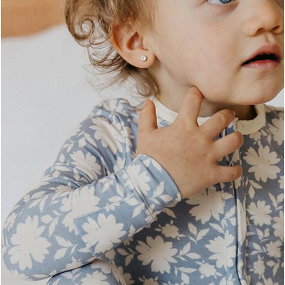 Copper Pearl Lacie Zip-Up Footie Pajama - Size 3-6 Months - Picture 4 of 4